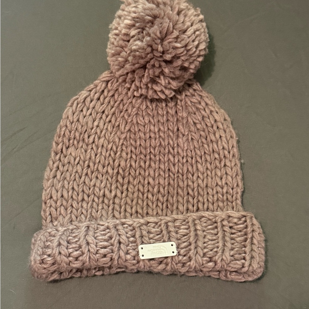 The North Face Knit Pom-Pom Beanie - Rose